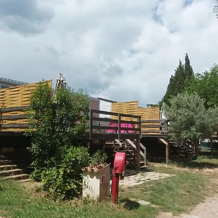 Mobil-home Sur Pilotis Avec Terrasse - Api-1-52-1009 Campeggio