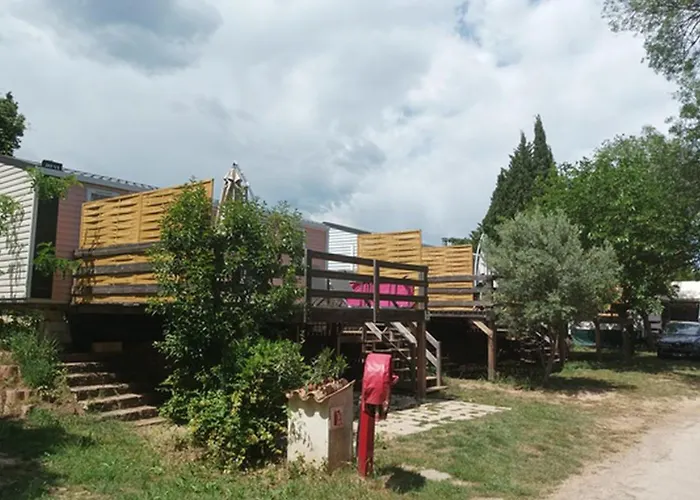 Mobil-home Sur Pilotis Avec Terrasse - Api-1-52-1009 Campeggio