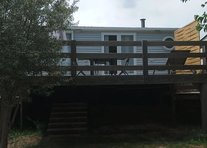 Mobil-home Sur Pilotis Avec Terrasse - Api-1-52-1009 Campeggio Roquebrune-sur Argens