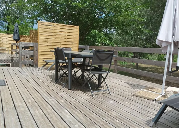 Camping Mobil-home Sur Pilotis Avec Terrasse - Api-1-52-1009